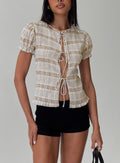 Flashback Tie Up Top Multi