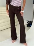 Angel Unknown Flare Pants Chocolate
