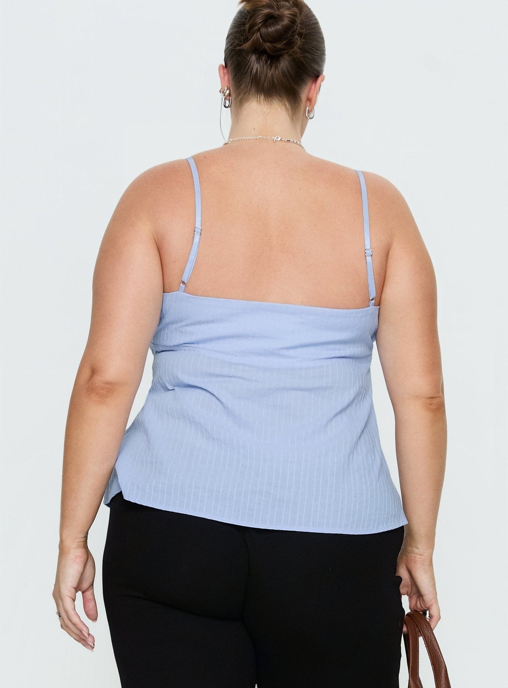 Lunya Top Blue Curve