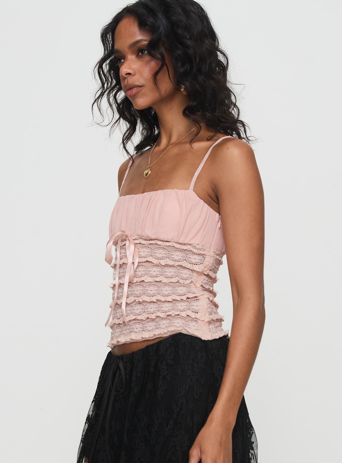 Alfredo Top Pink