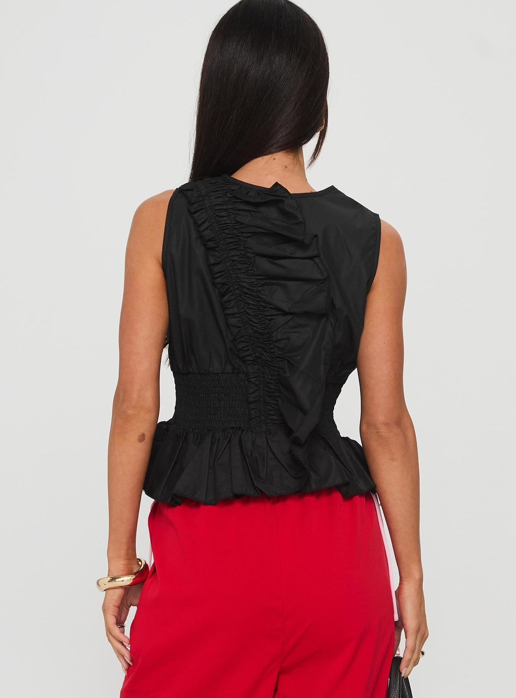 The Clique Top Black