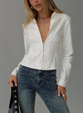 On Our Own Jacket White