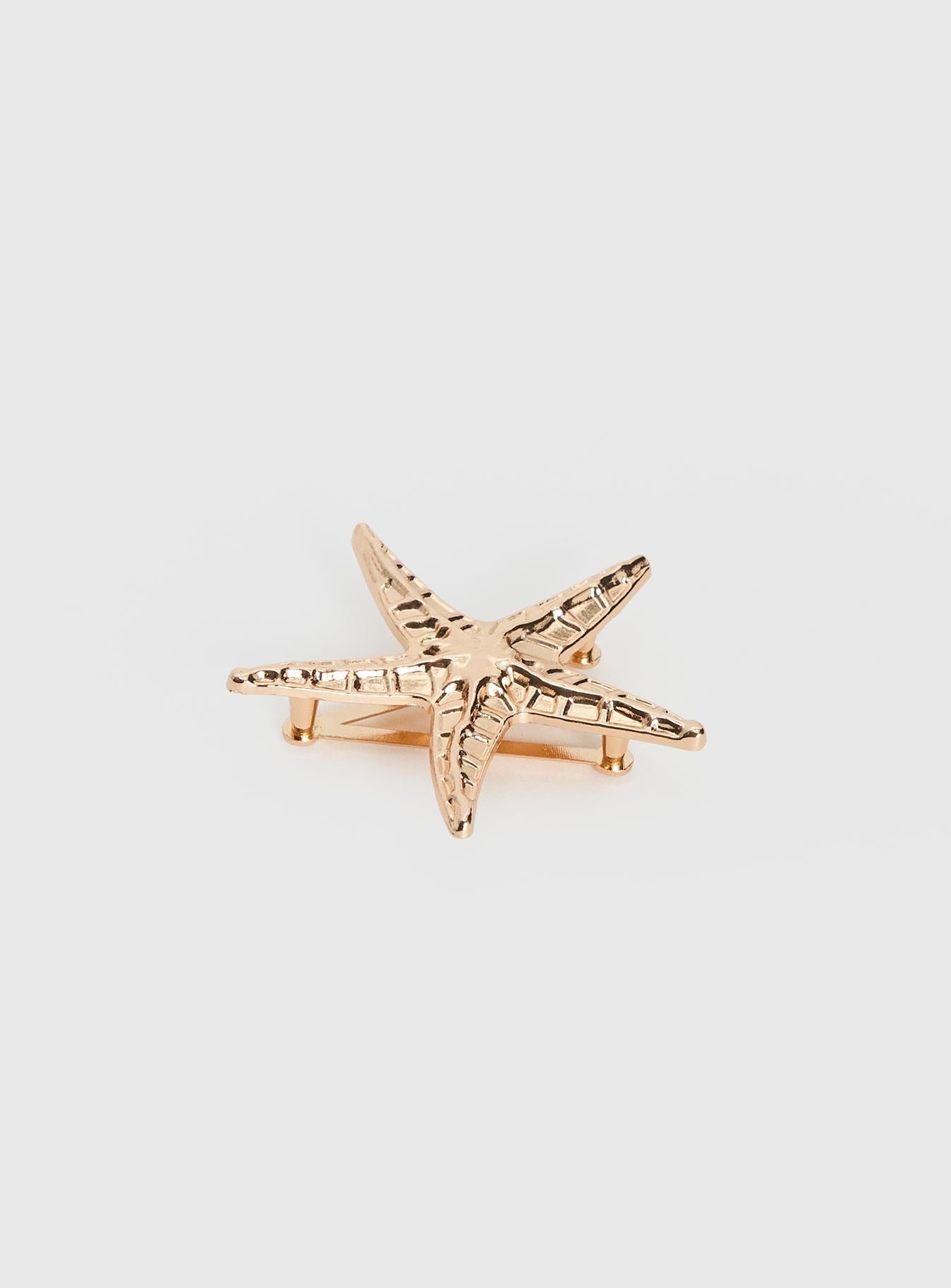 Best Time Star Brooch Gold