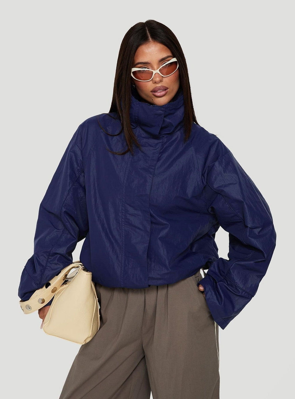 Shoreline Windbreaker Jacket Navy