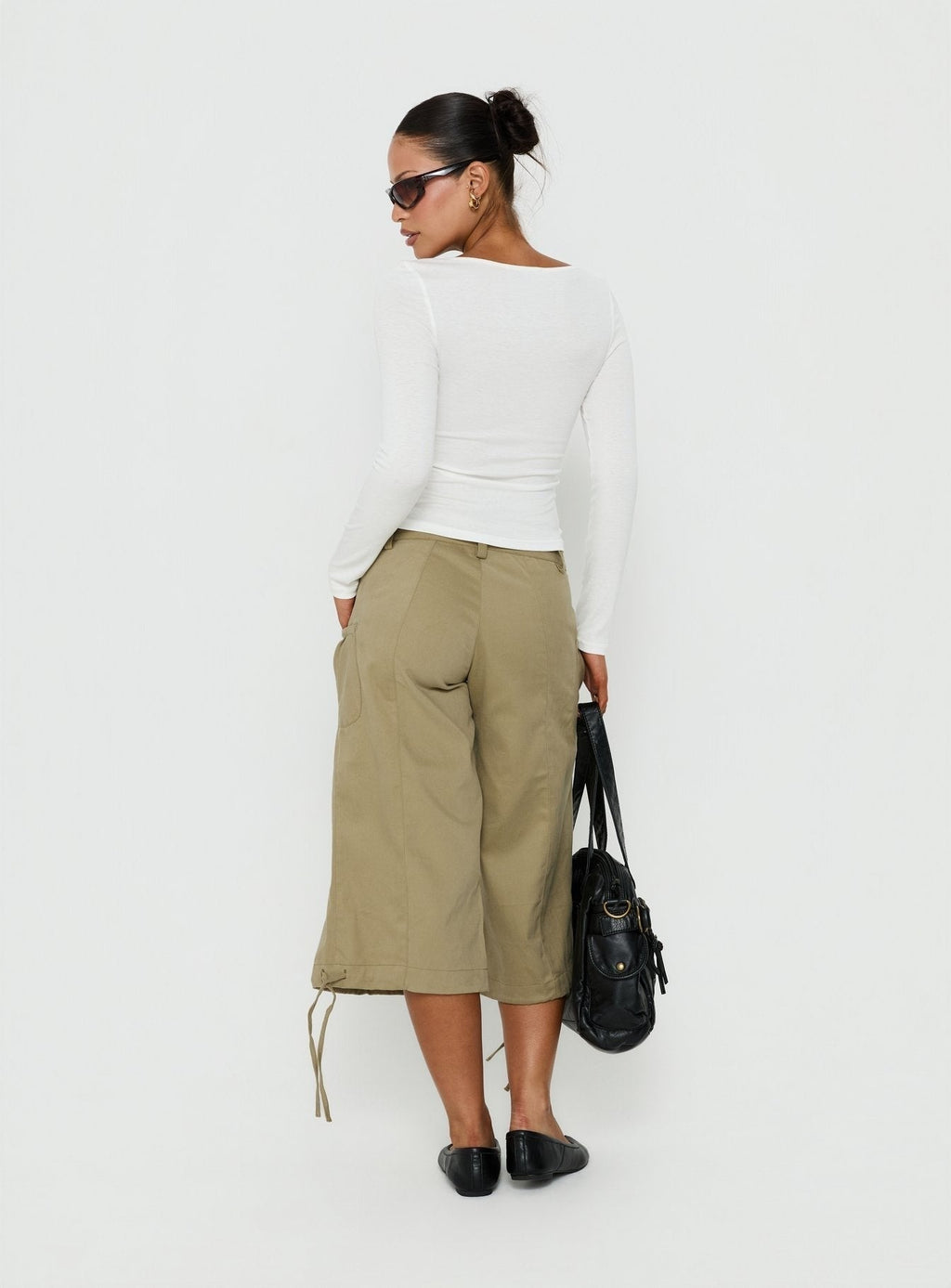 Iria Capri Trouser Khaki