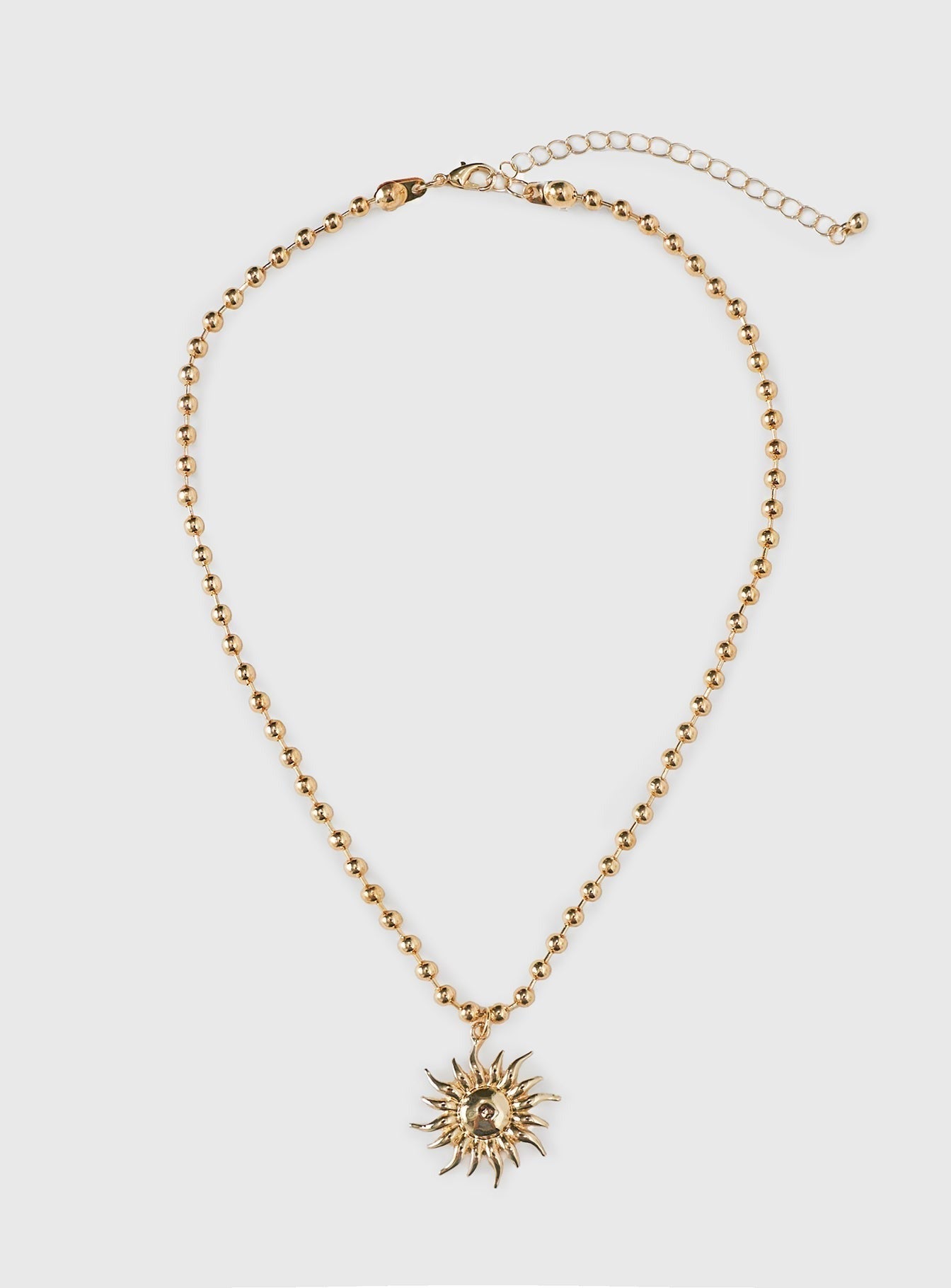 Just Smile Necklace Gold