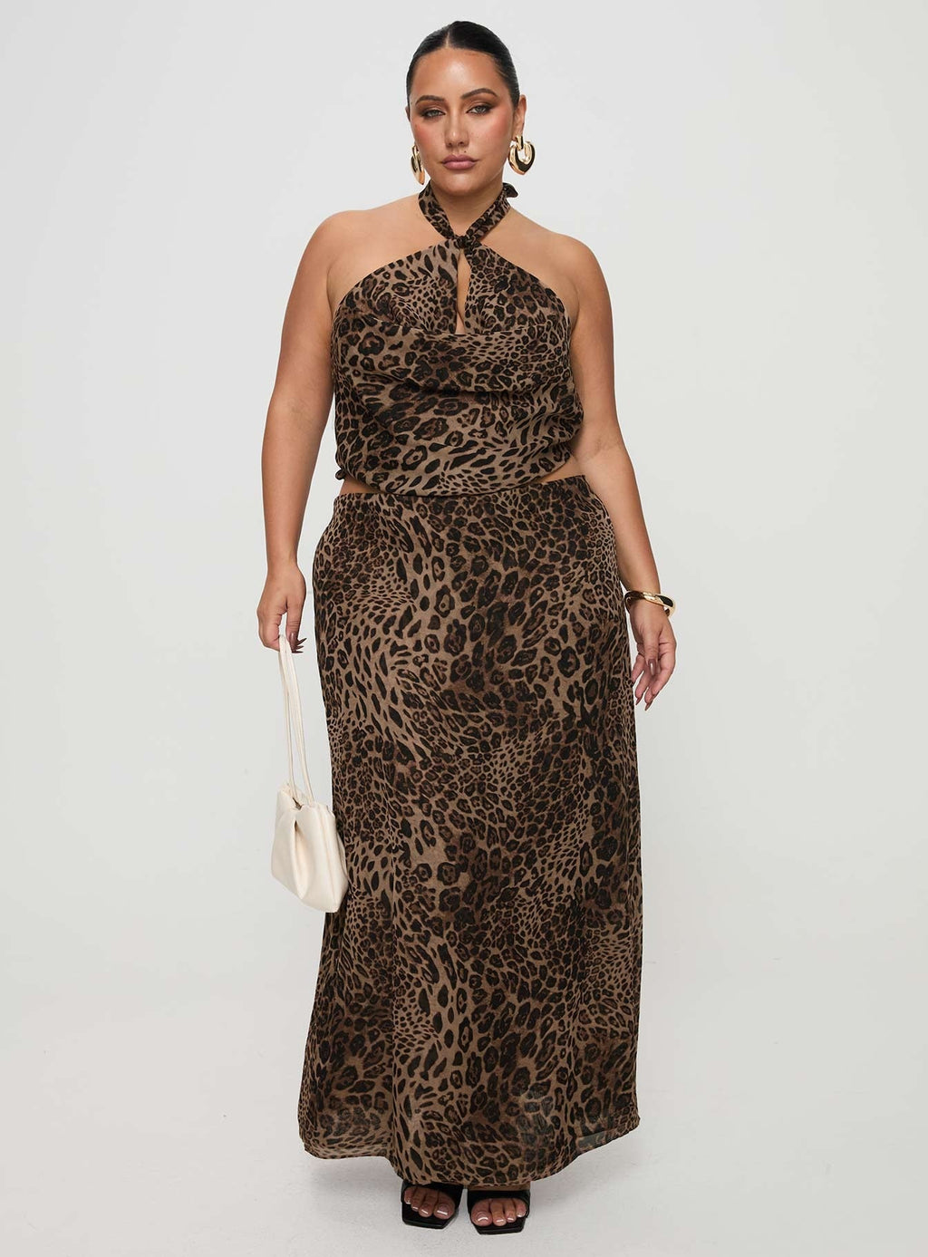 Eleganza Top Leopard Curve