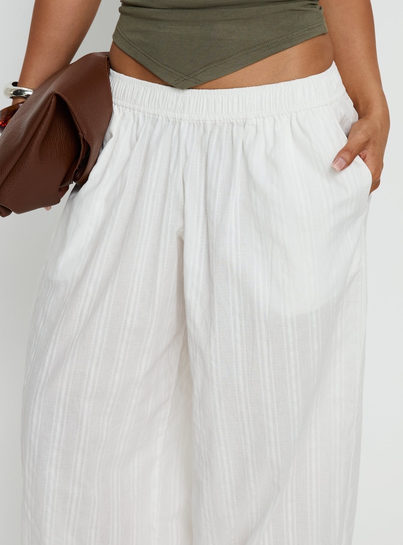 Tinkah Genie Pants Off White