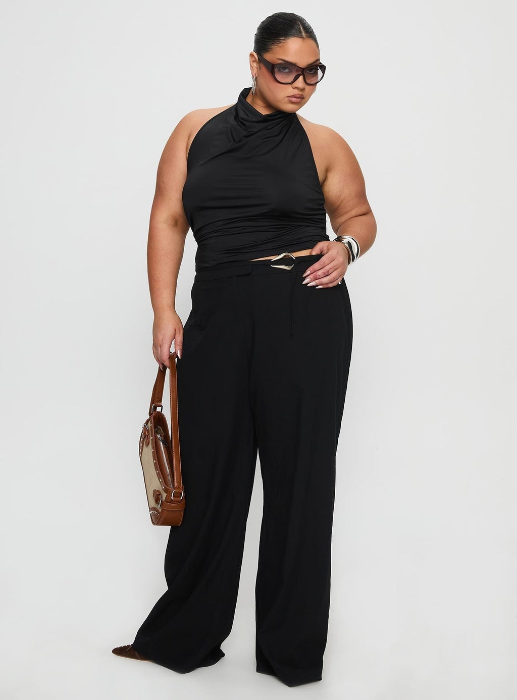 Giggle Top Black Curve