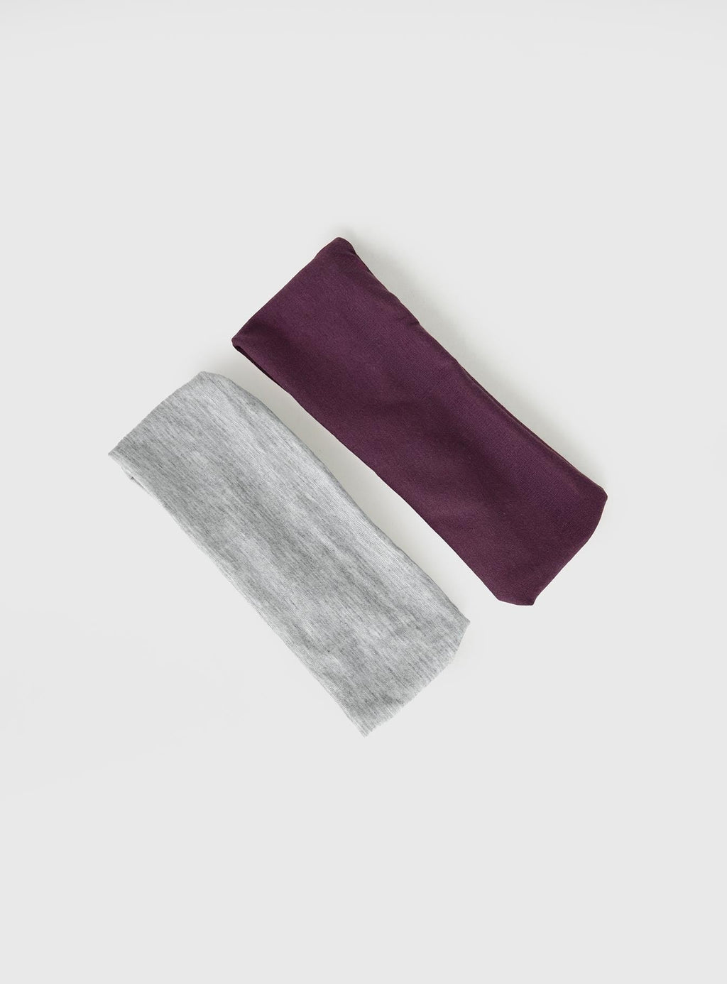 The Juney Headband Pack Grey Marle / Plum