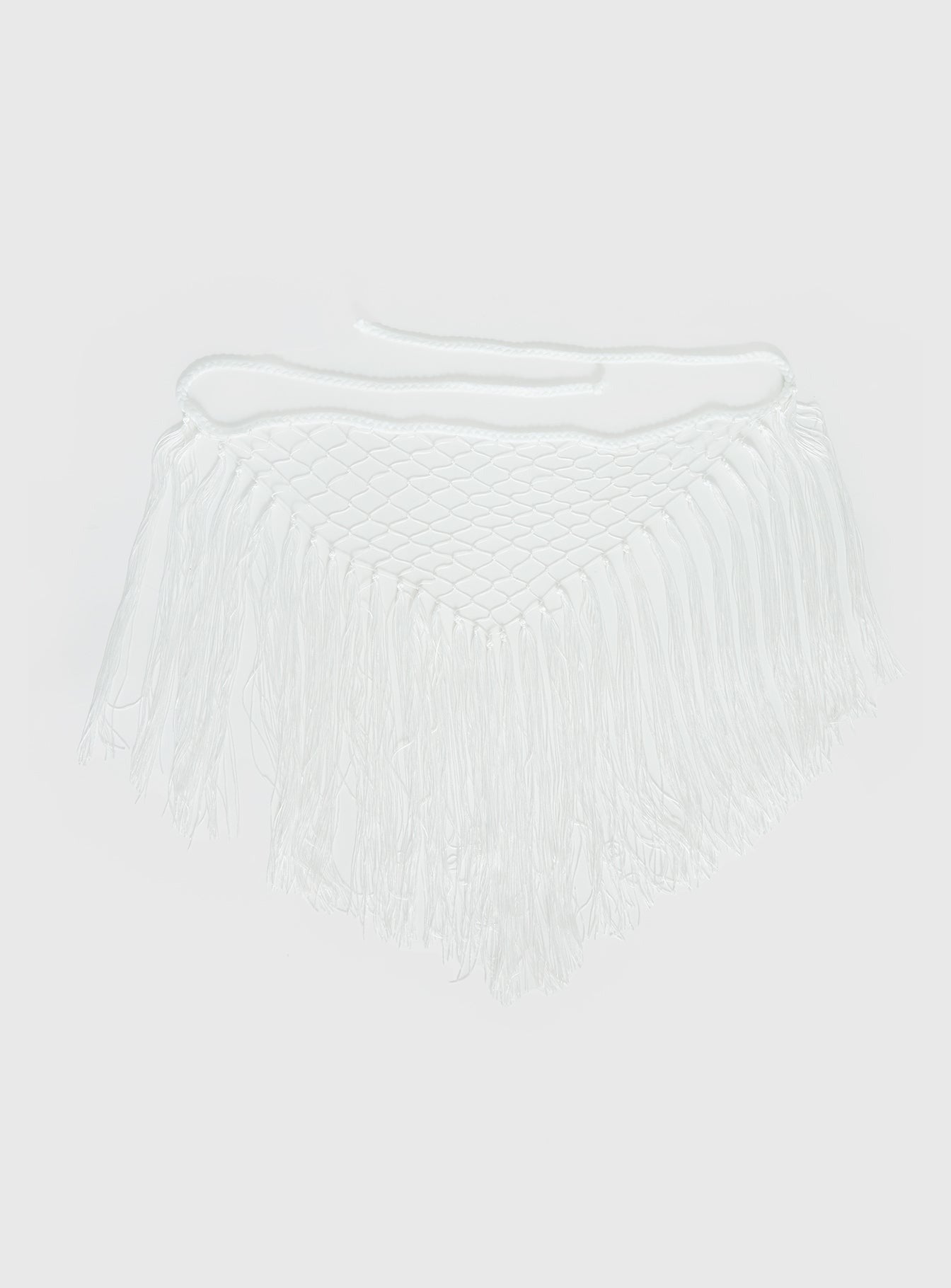 Karlotta Tassel Sarong White