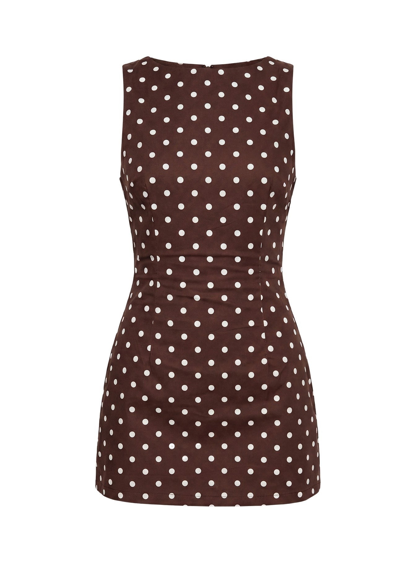 Yumiko Romper Brown Polka Dot