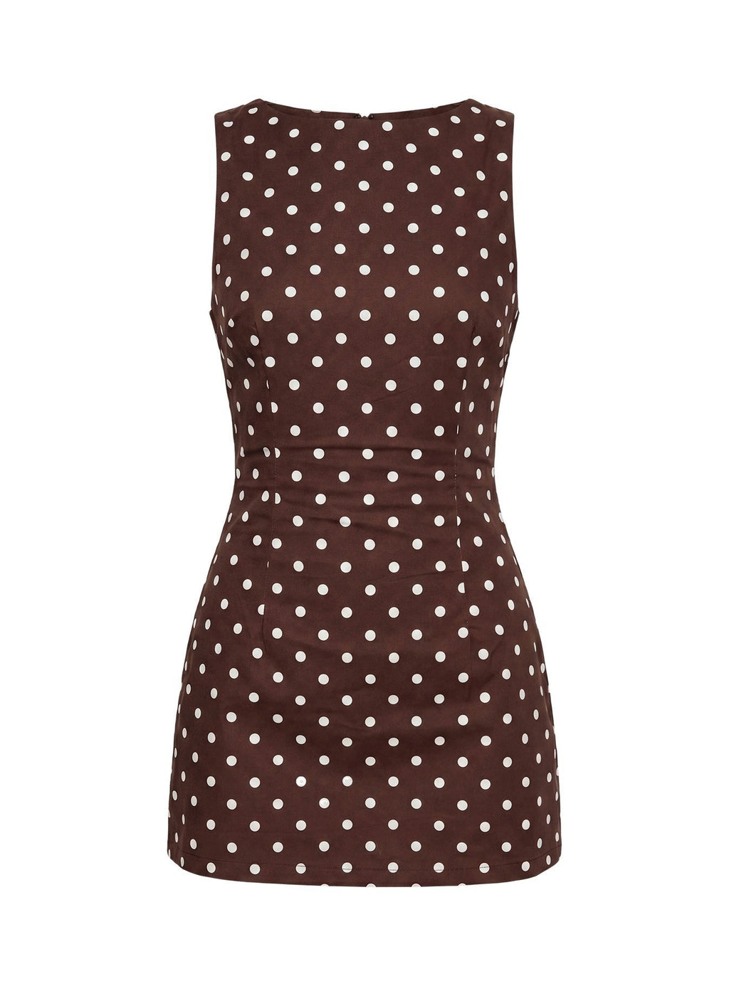 Yumiko Romper Brown Polka Dot