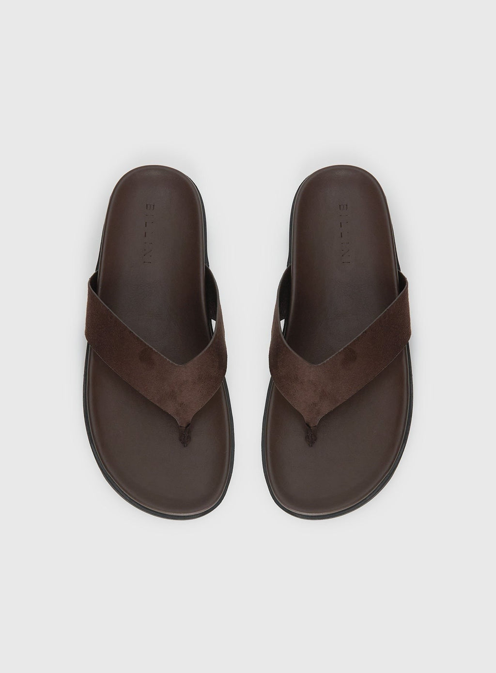 Billini Aila Sandals Dark Cacao Faux Suede