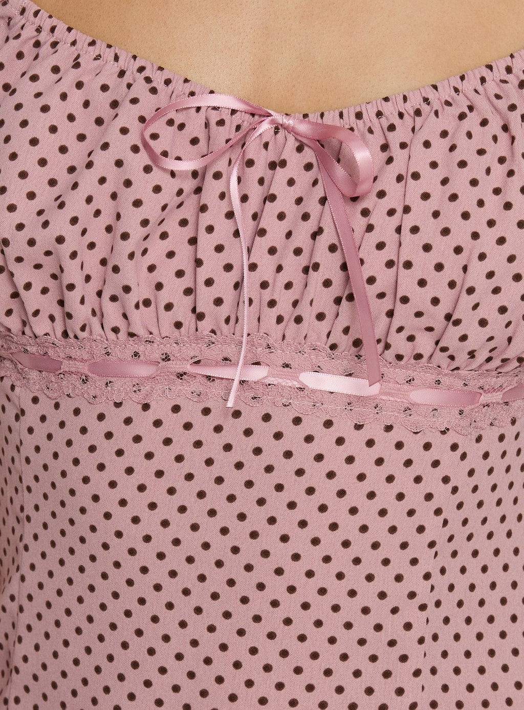 Garconne Top Pink Polka