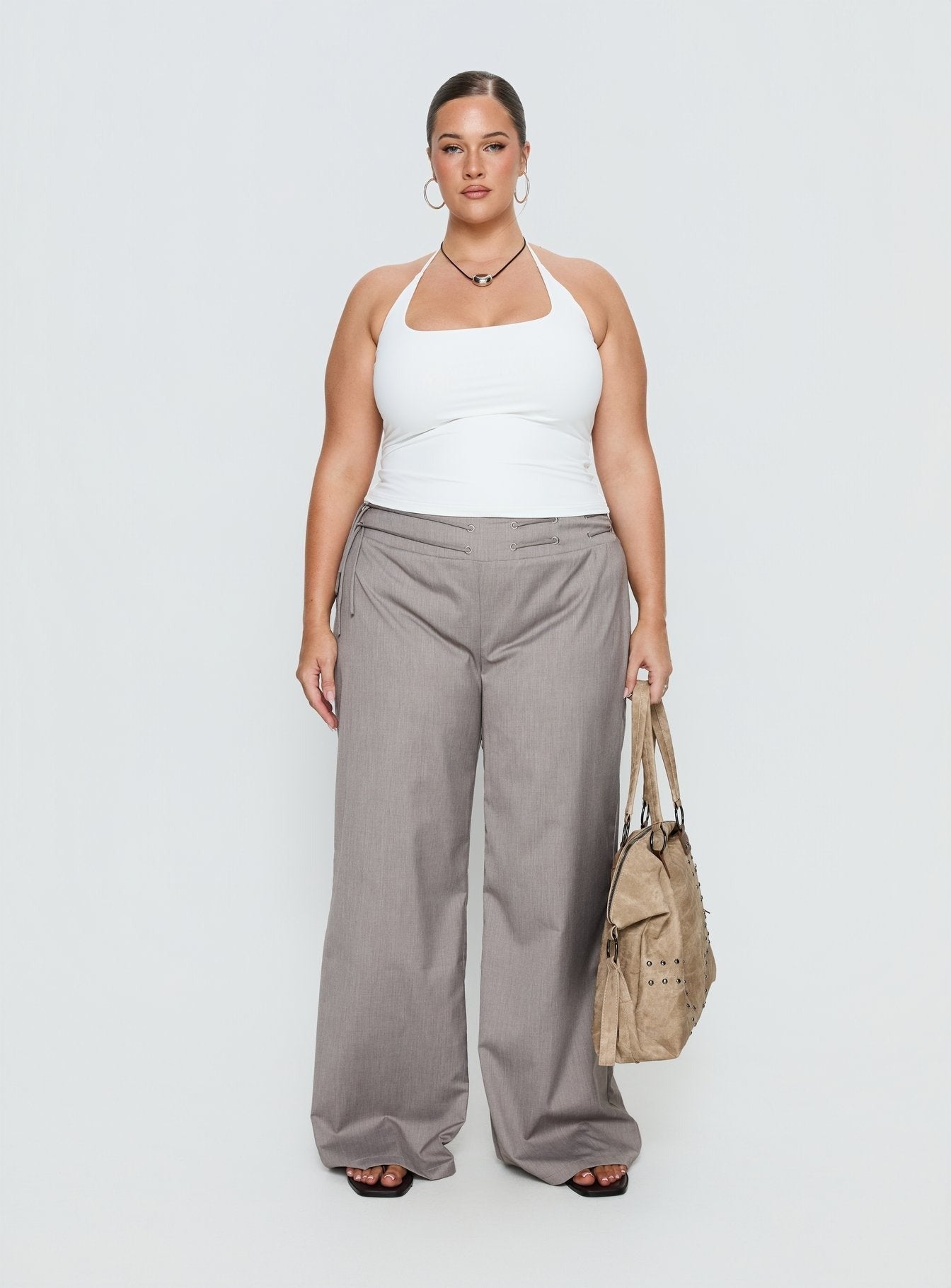 Ezekiel Nylon Top White Curve