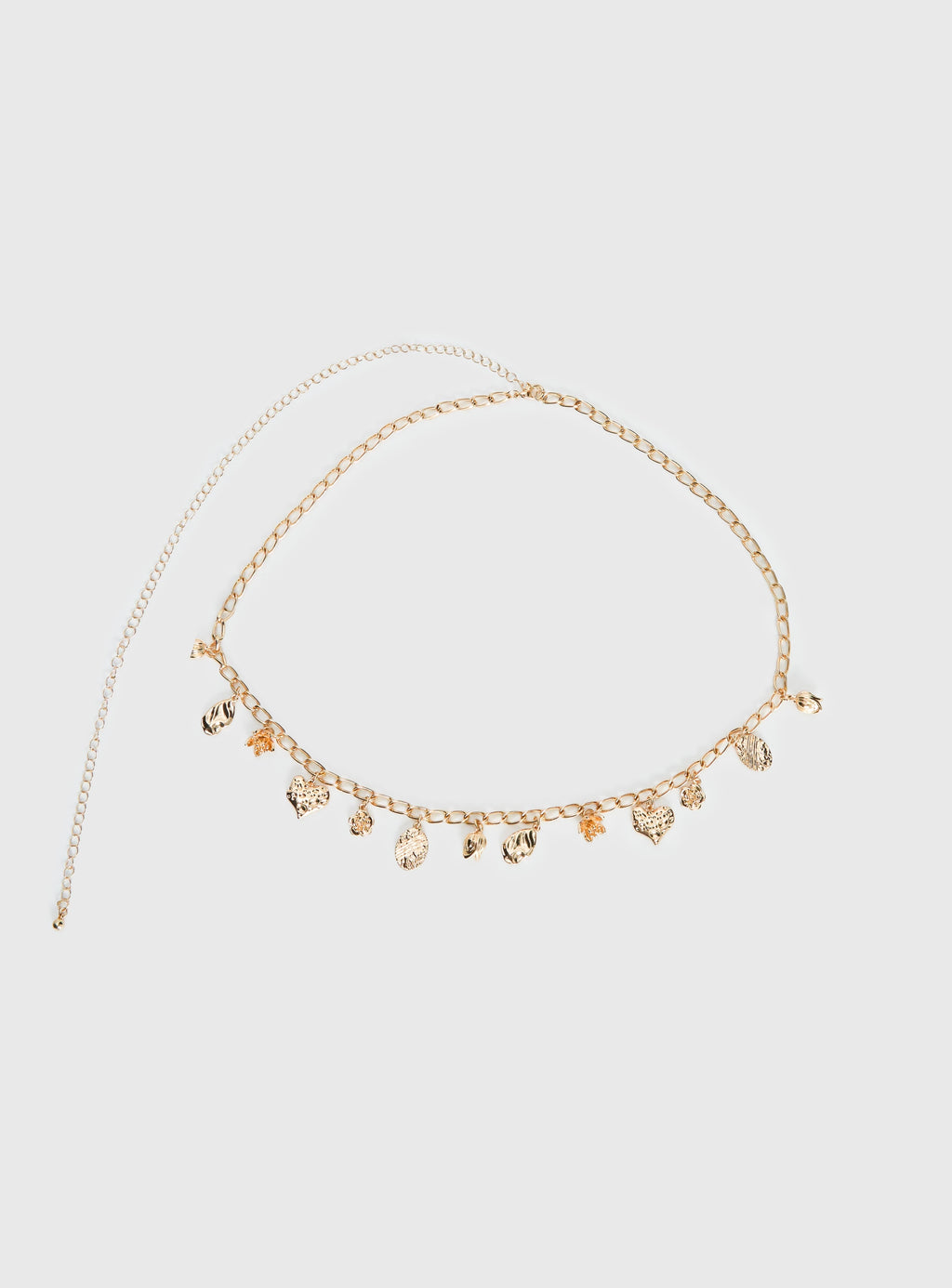 Vibe Check Chain Belt Gold