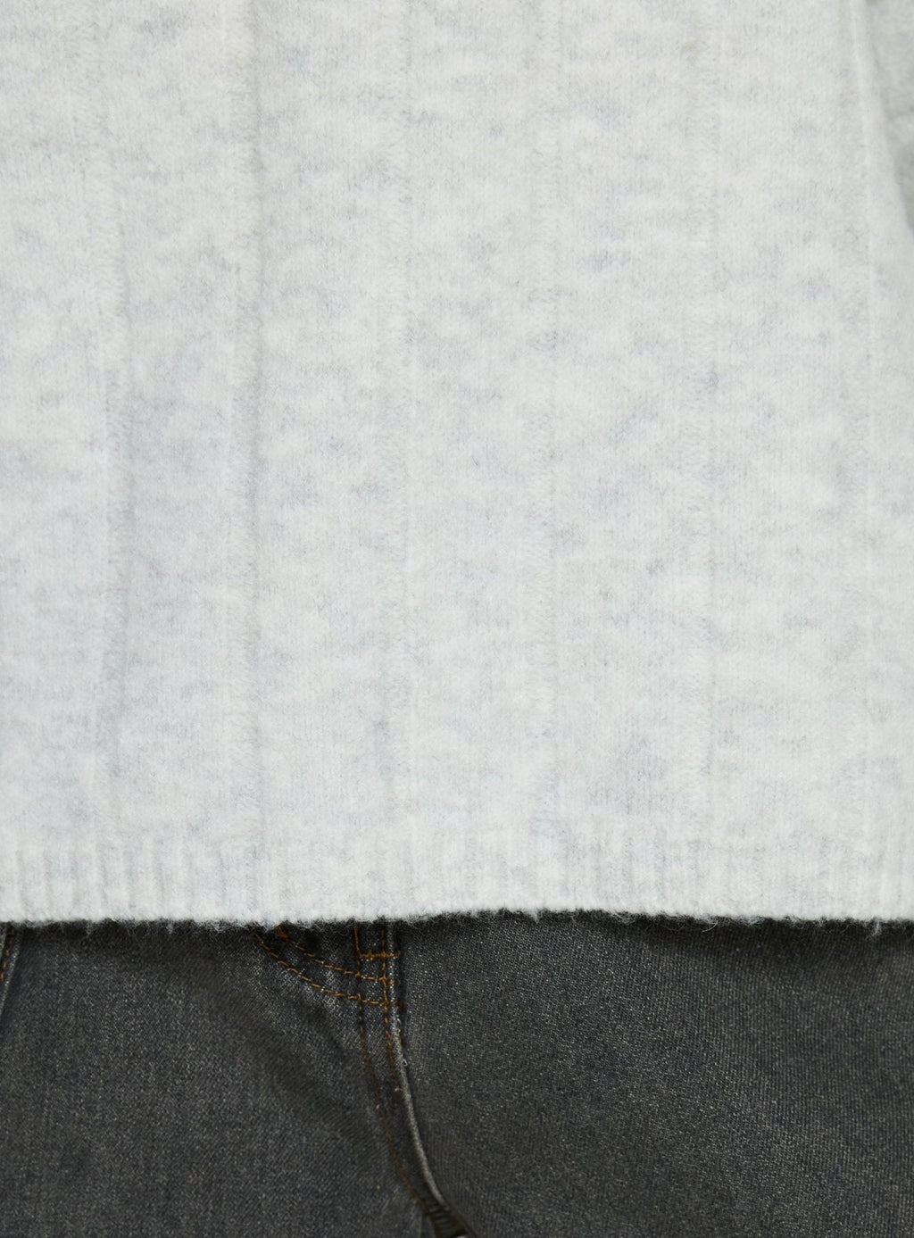 Main Thing Knit Sweater Grey Marle
