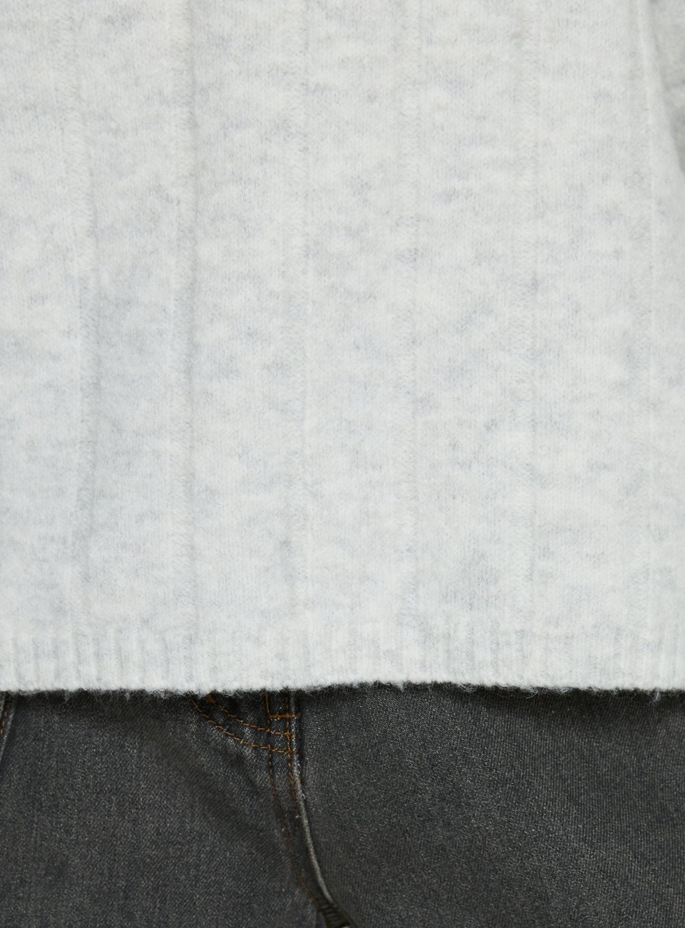 Main Thing Knit Sweater Grey Marle