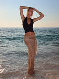 True Spirit Chiffon Maxi Skirt Multi