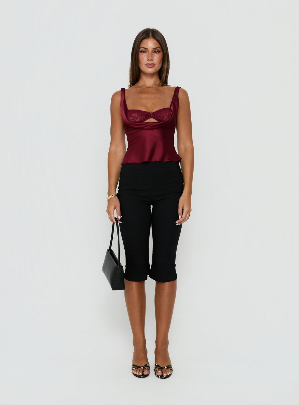 Delilah Top Burgundy
