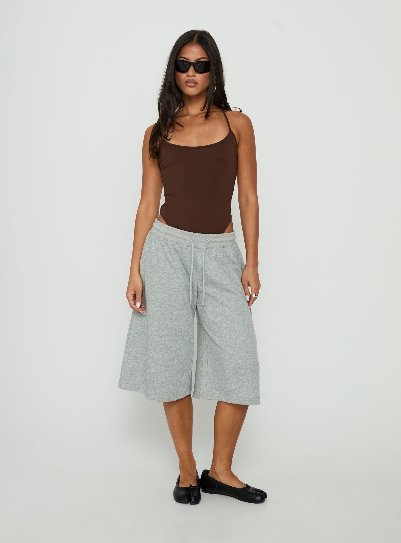 All Tied Up Bodysuit Brown