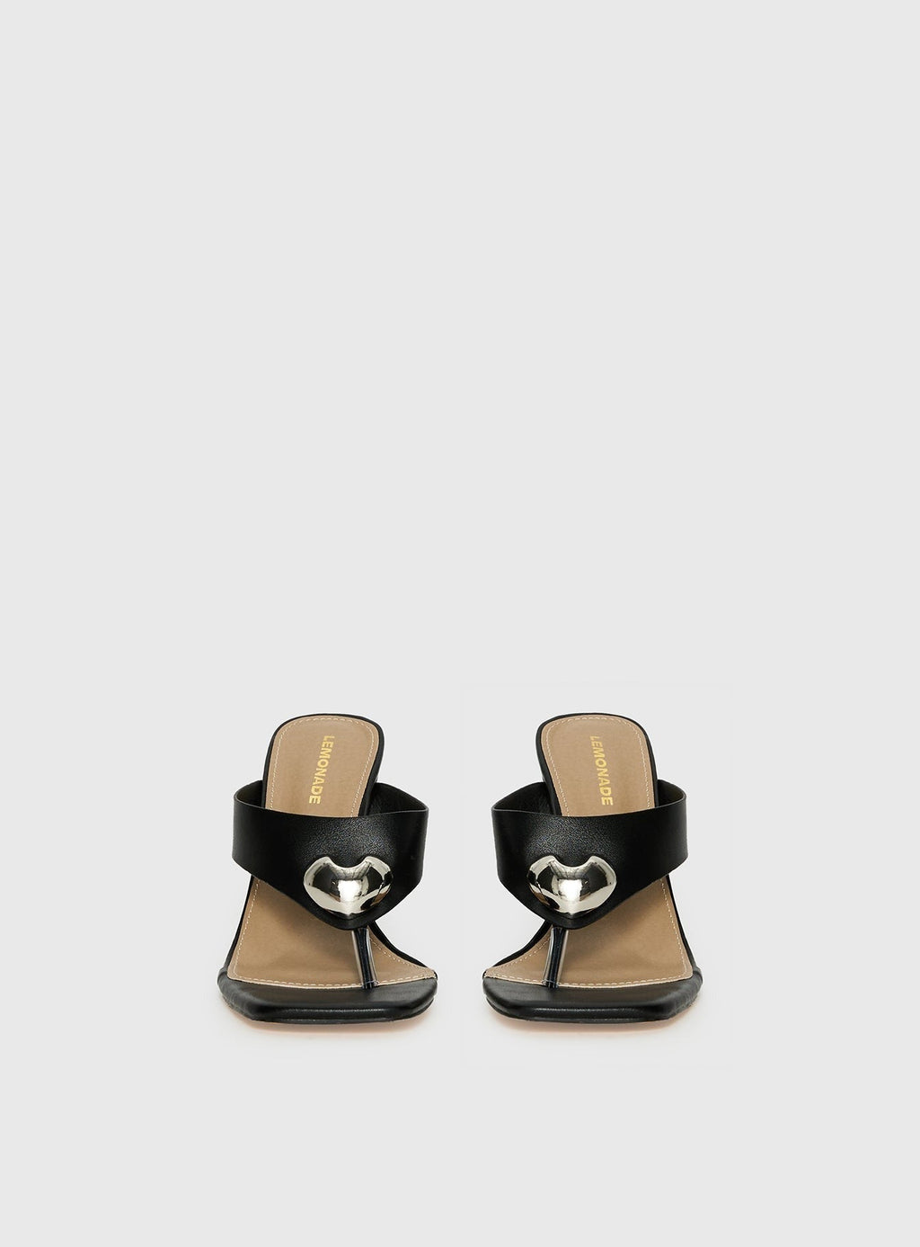 Gifted Thong Heels Black