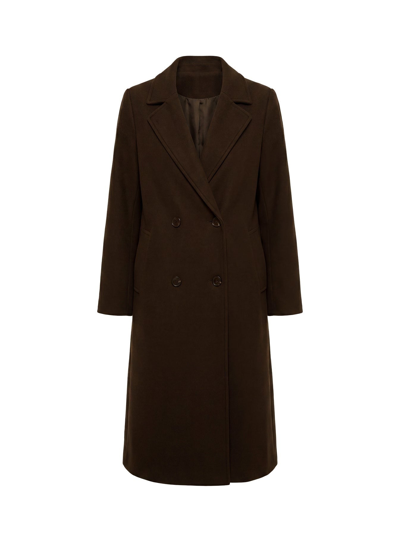 Prolific Longline Coat Brown