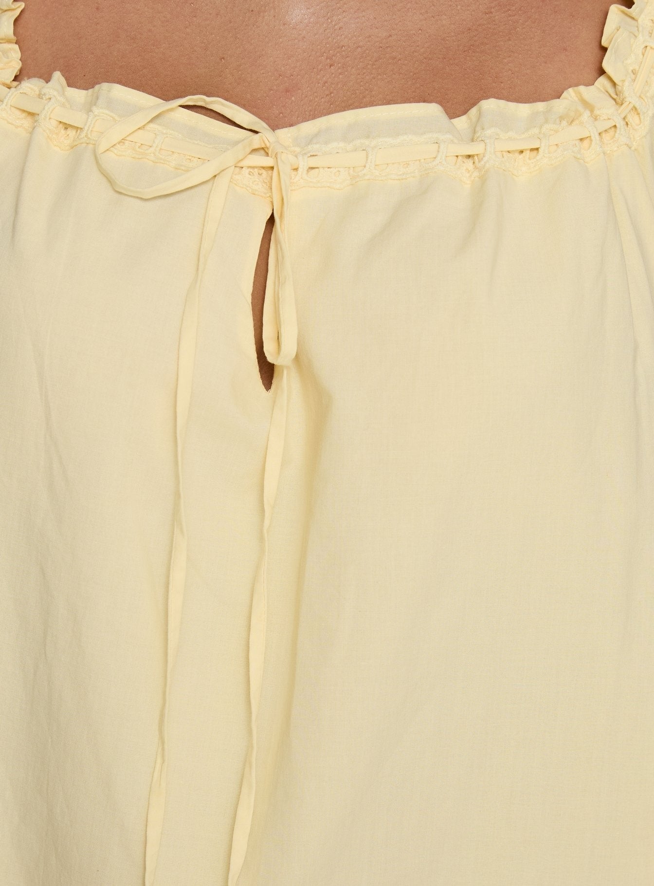 Swing Mini Dress Lemon