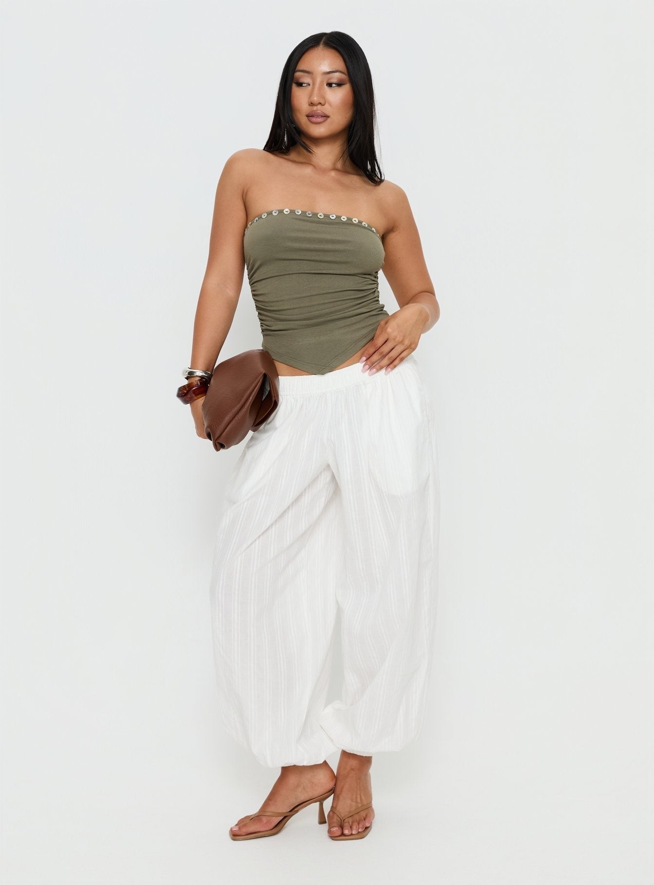 Tinkah Genie Pants Off White