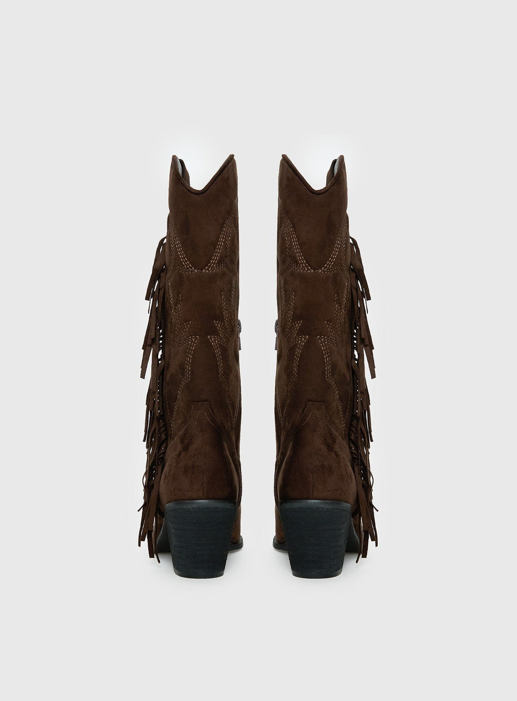 Therapy Chaos Cowboy Boots Brown