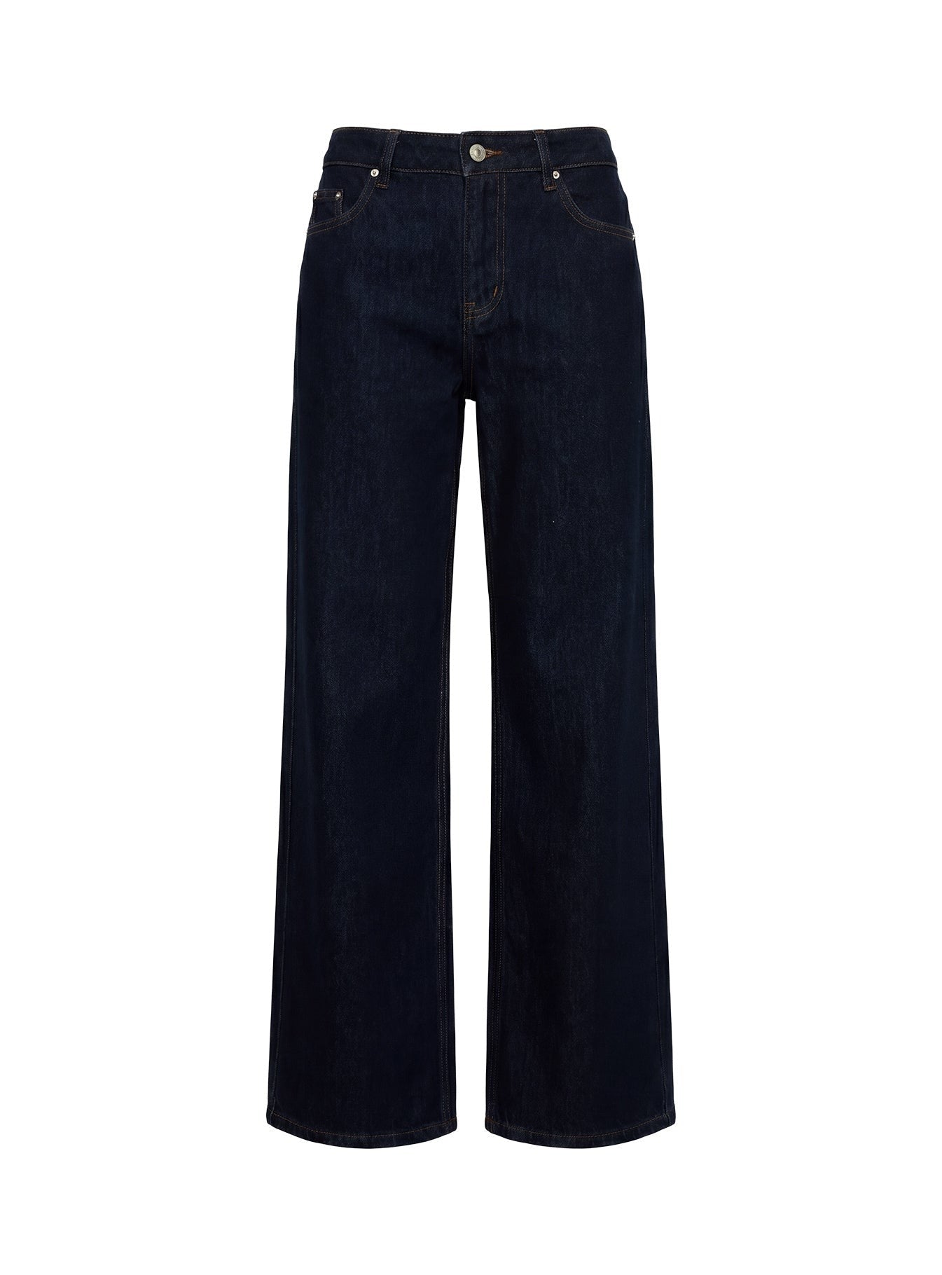 Ellanor Low Rise Straight Leg Jeans Indigo Blue