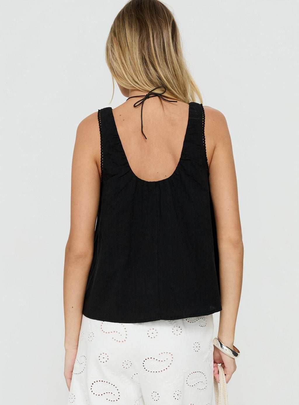 Antiquity Babydoll Top Black