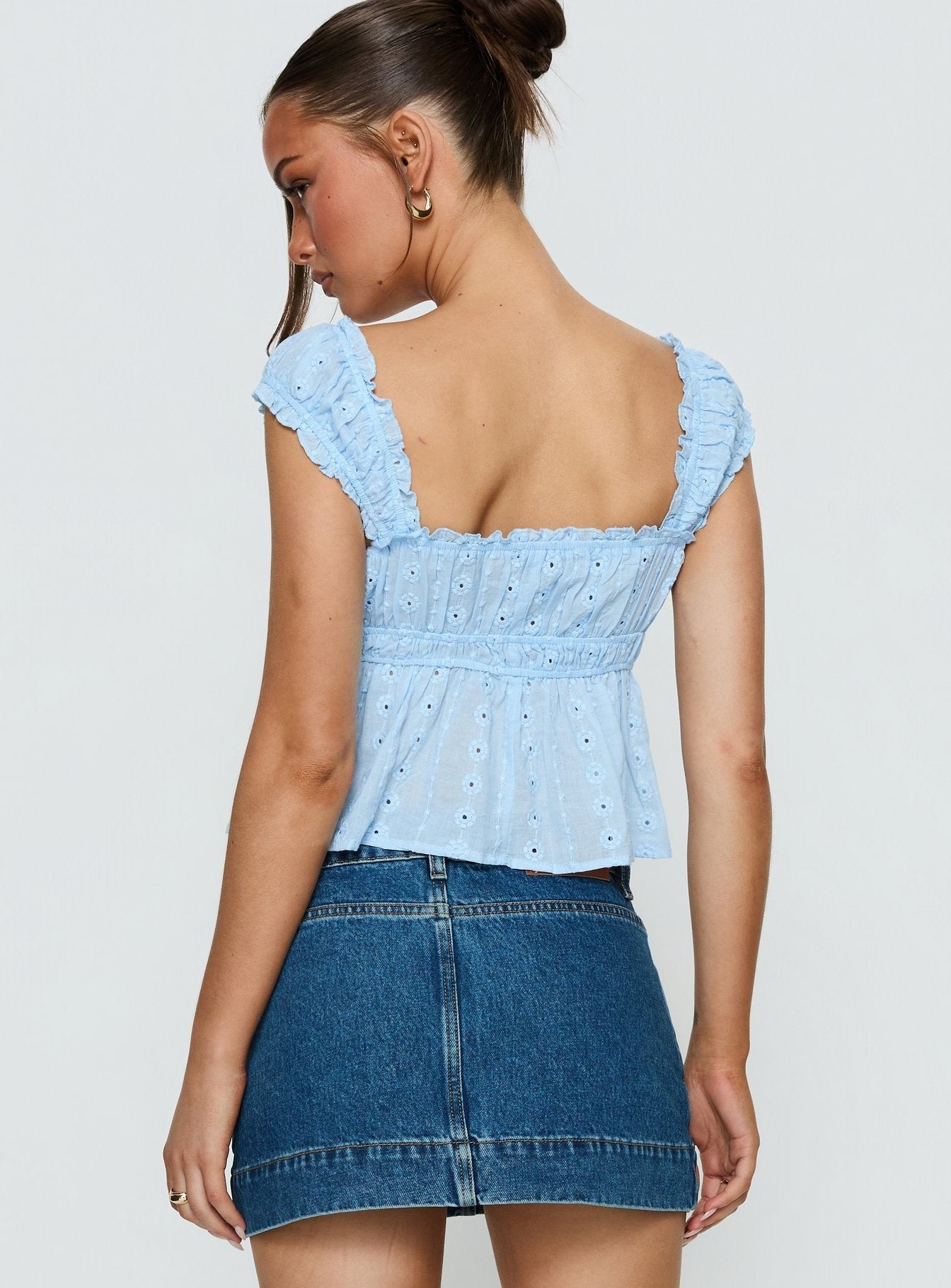 Summerfield Top Soft Blue