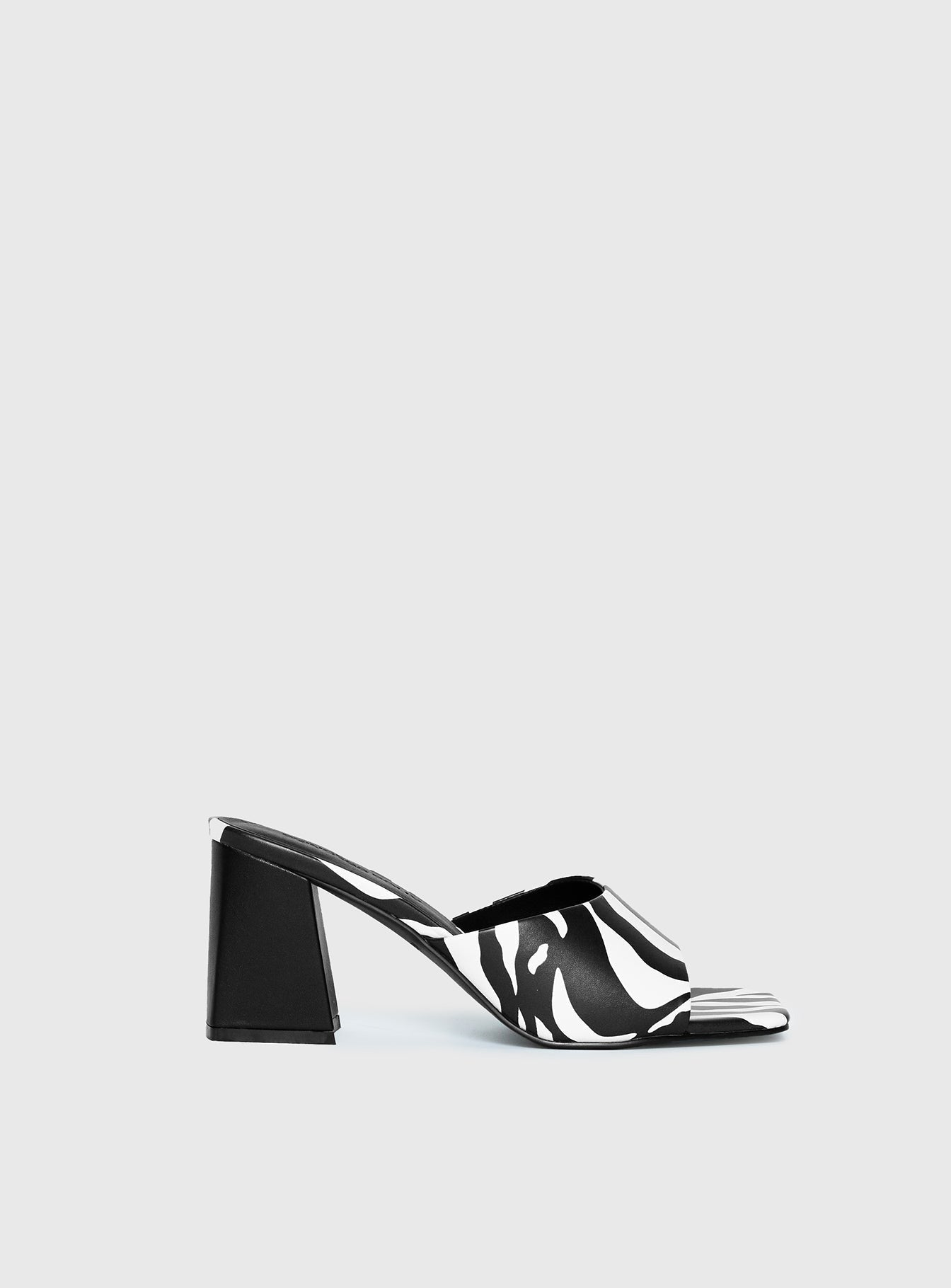 Sunset Boulevard Heels Zebra