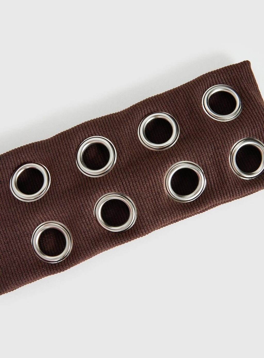 Movie Stars Eyelet Headband Brown