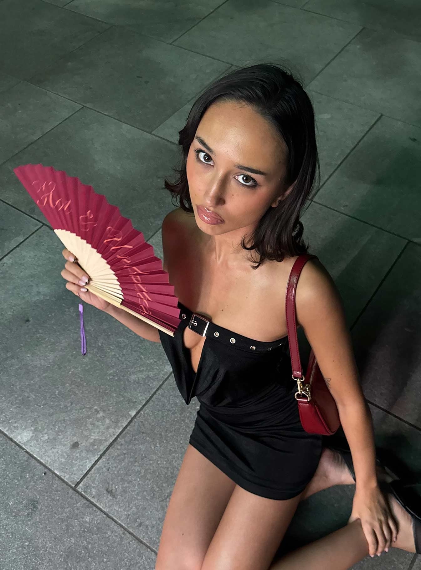 Hot & Unbothered Fan Pink