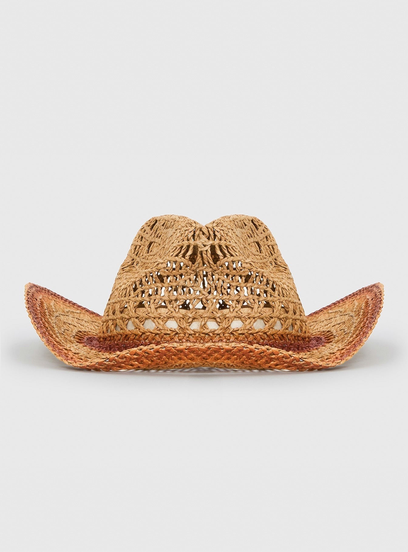 Peace Of Mind Straw Cowboy Hat Tan