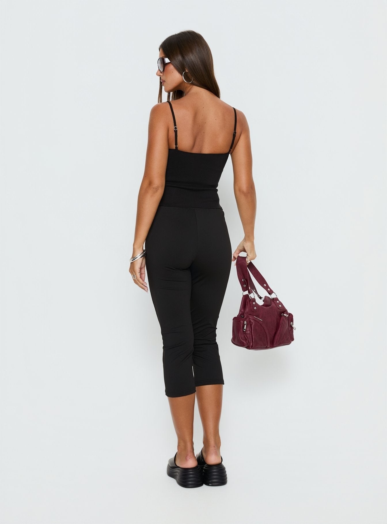 Jobey Capri Pants Black