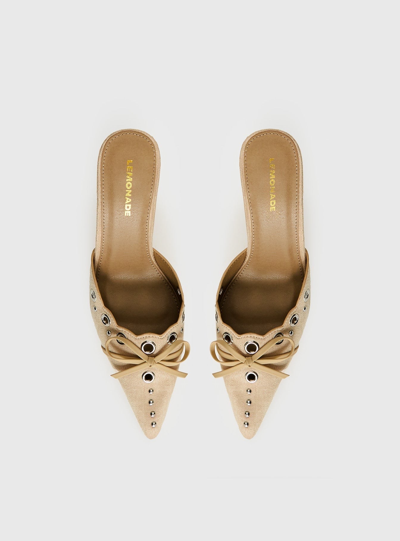 Charisma Pointed Toe Heels Taupe