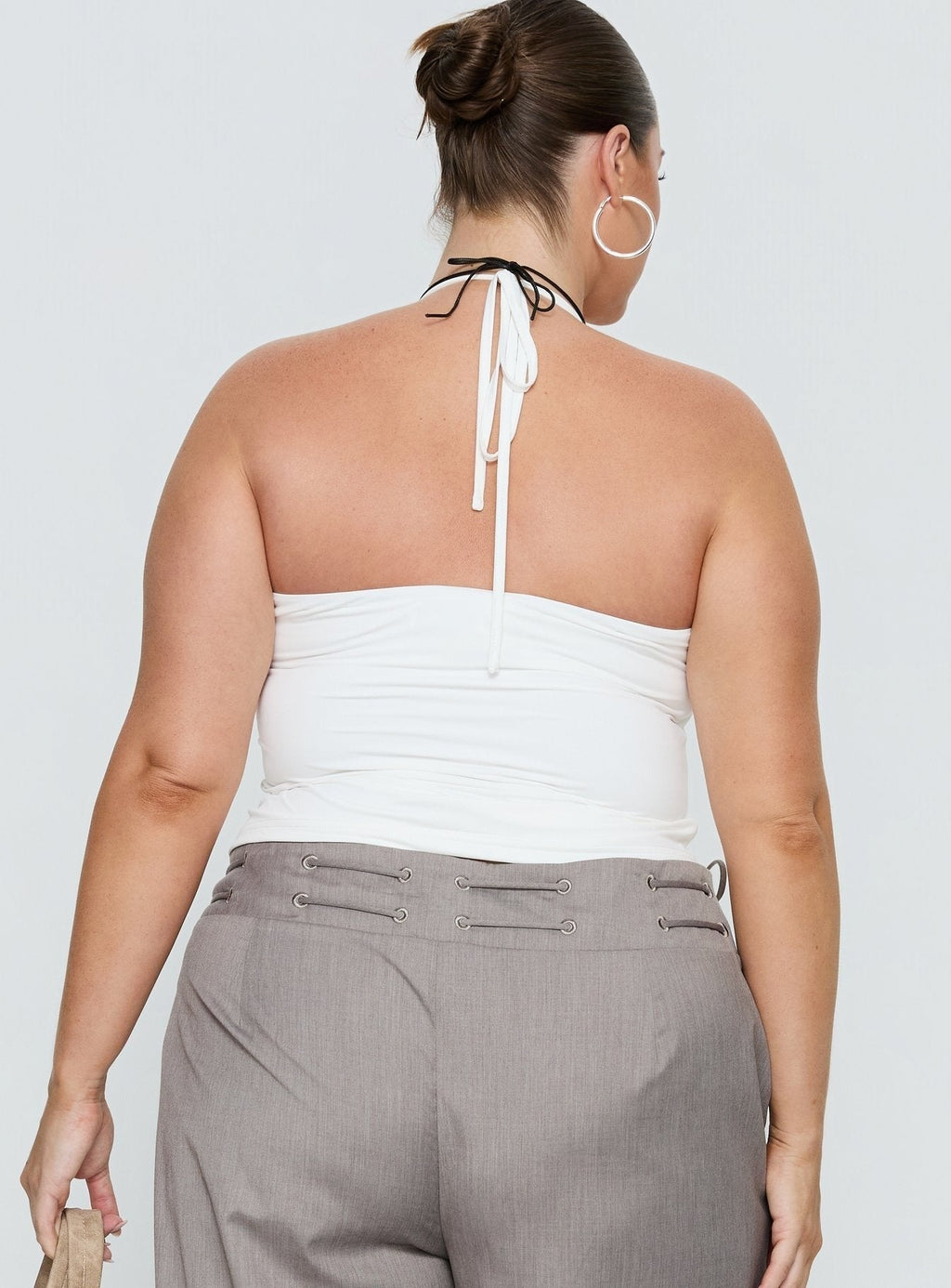 Ezekiel Nylon Top White Curve