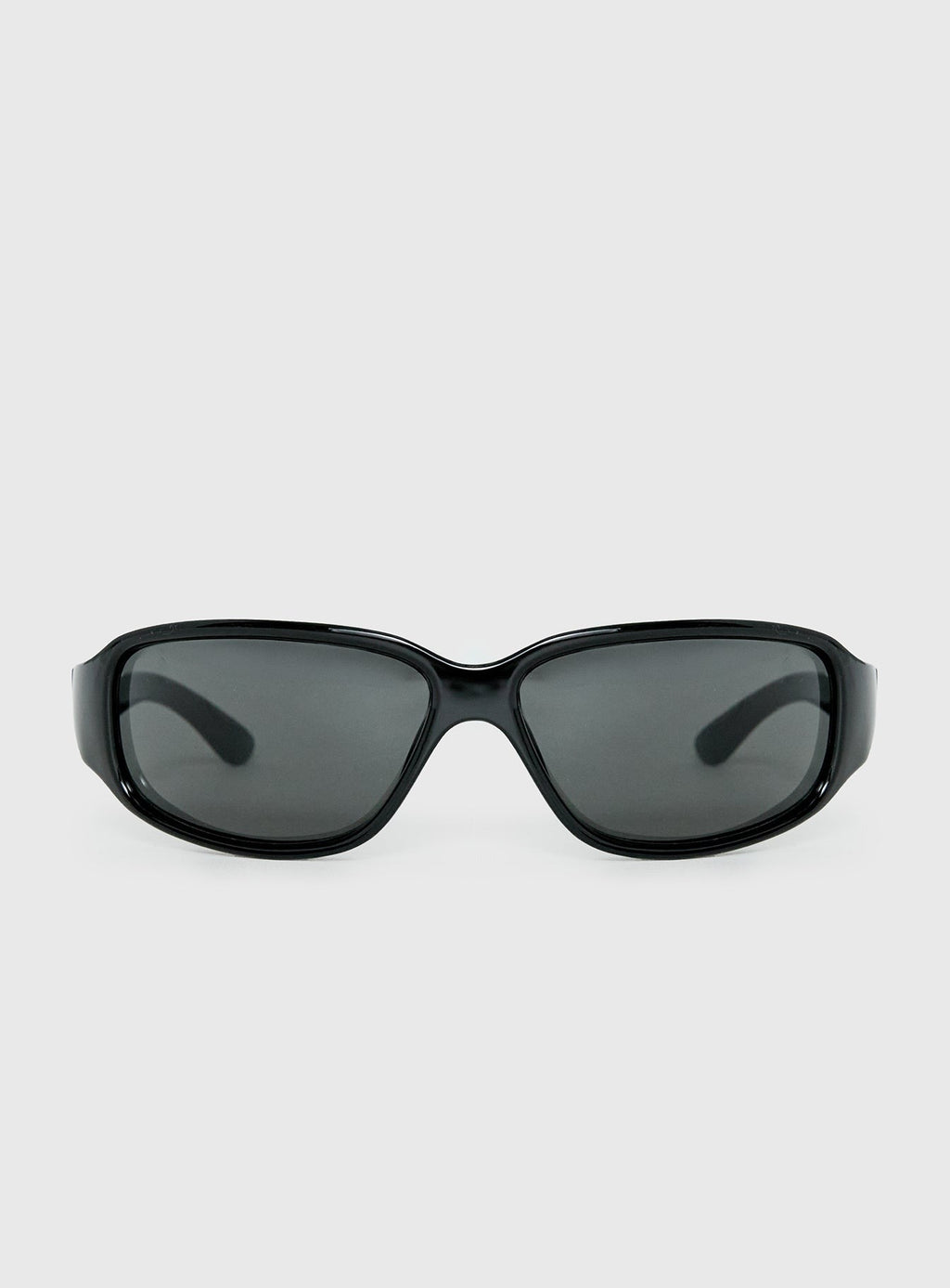 Midnight Rush Wrap Around Sunglasses Black