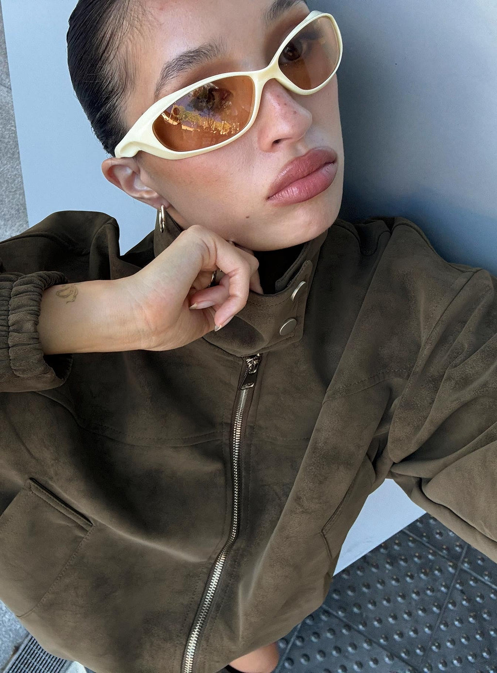 Eastside Girls Wrap Around Sunglasses Yellow