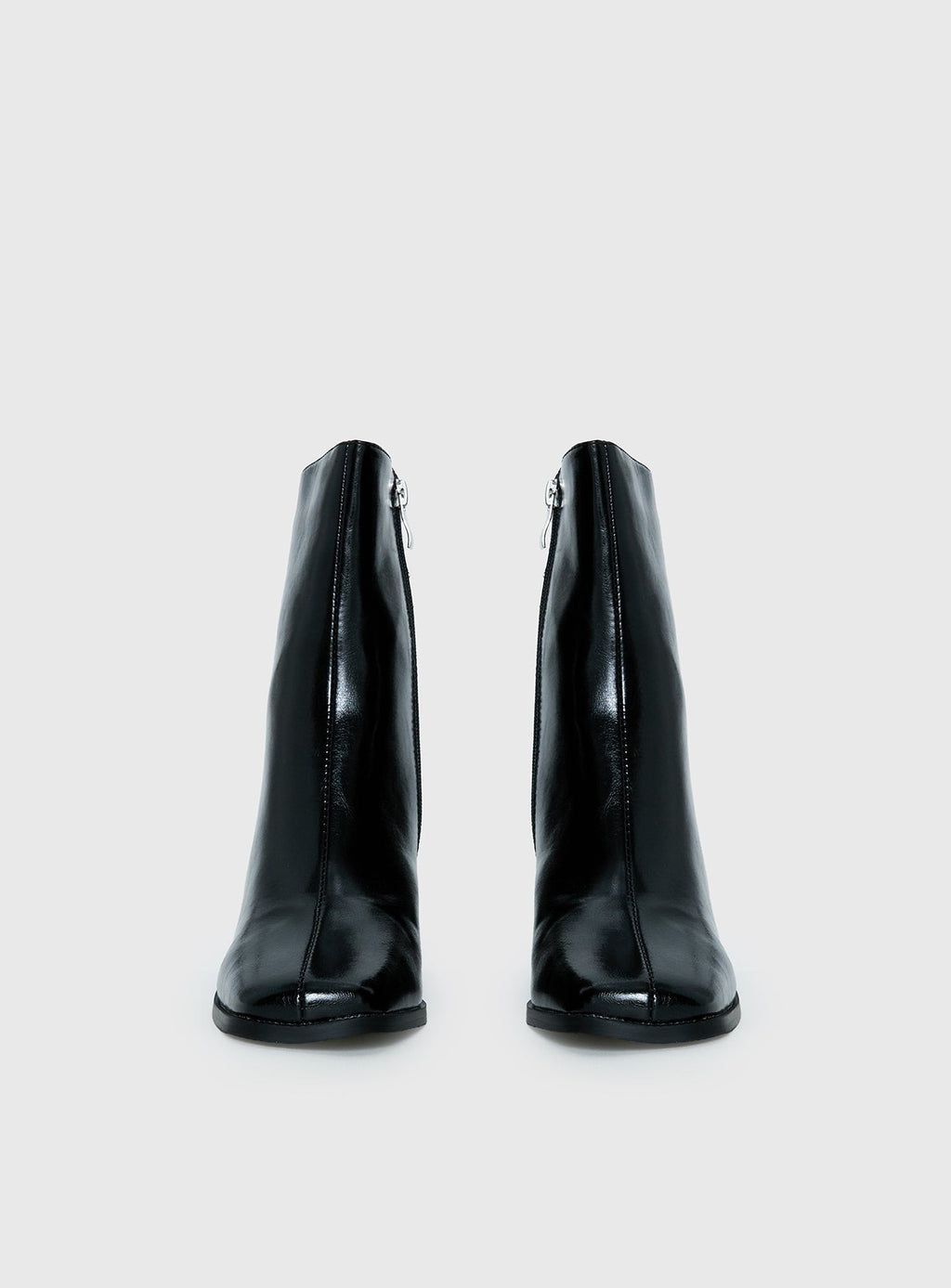 Zilah Heeled Ankle Boots Black