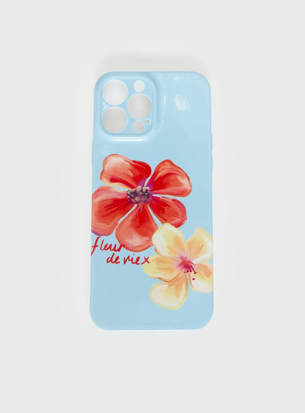 Shakeera Floral iPhone Case Blue