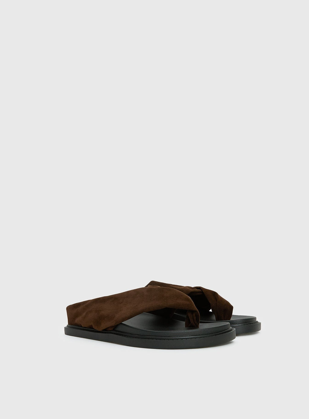 Soryn Wrap Slides Chocolate
