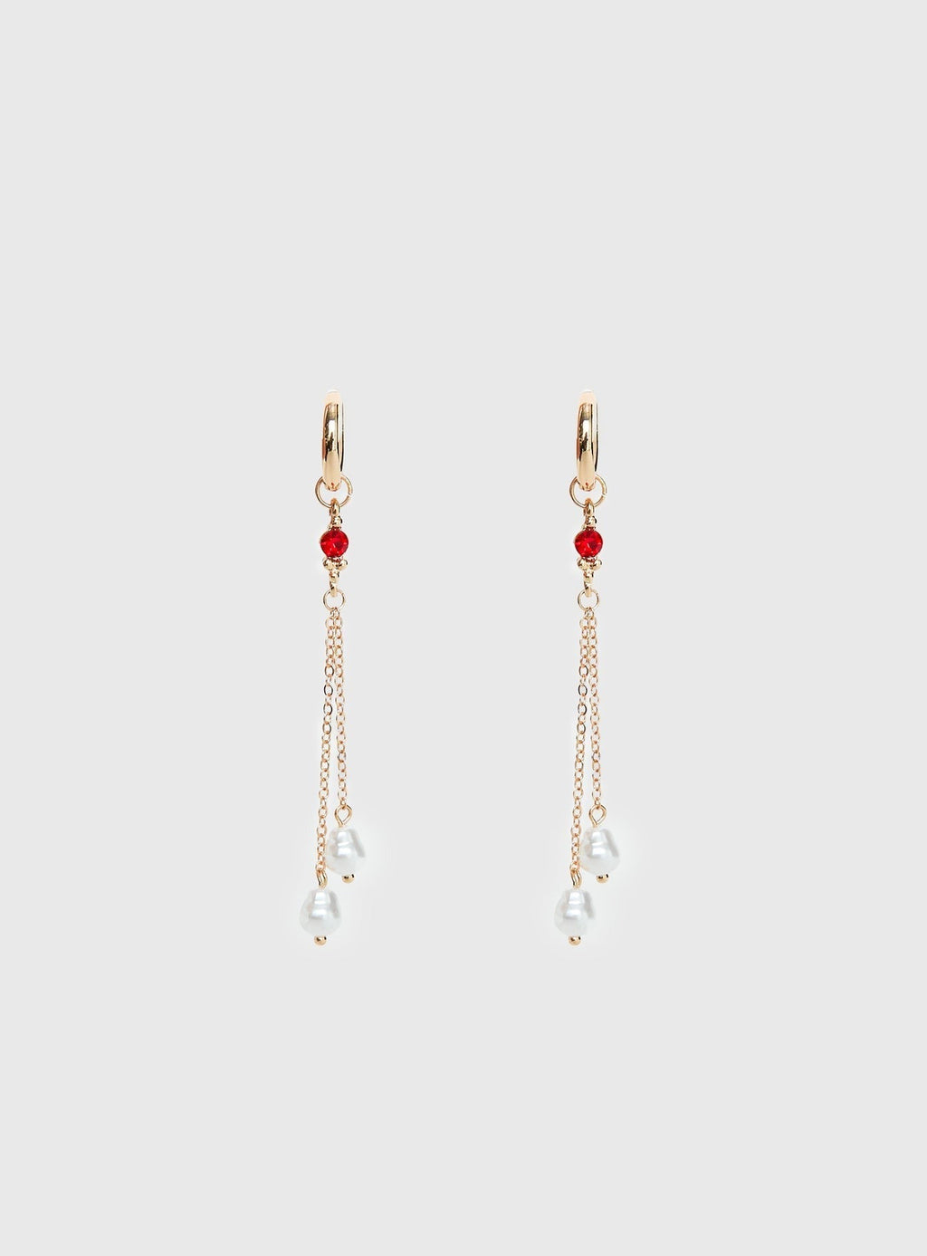 What Is Life Dangly Earrings Gold