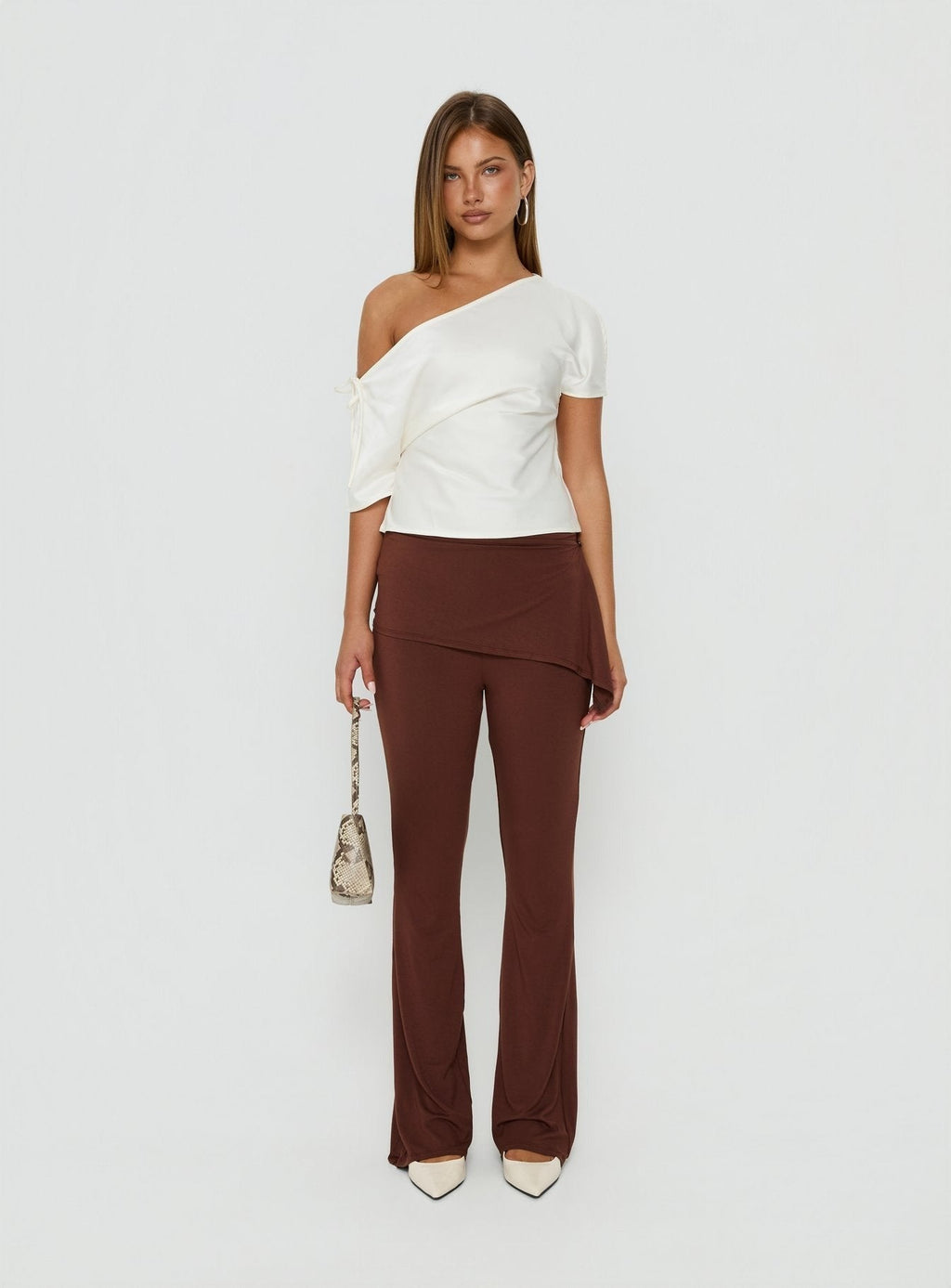 Masimo Layered Pants Chocolate