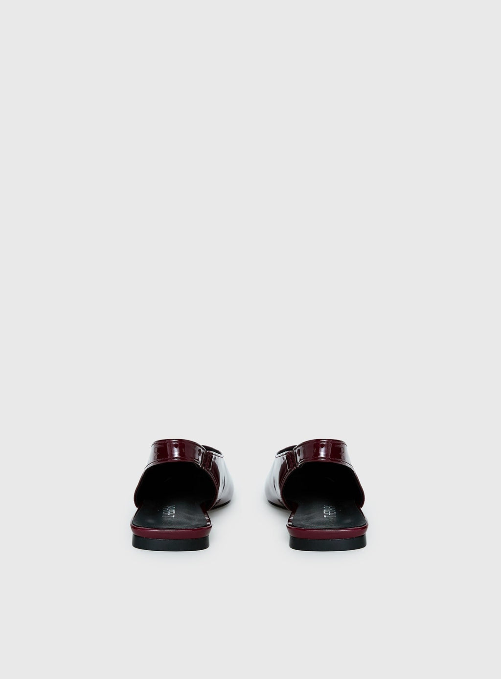 Therapy Graze Patent Square Toe Flats Red
