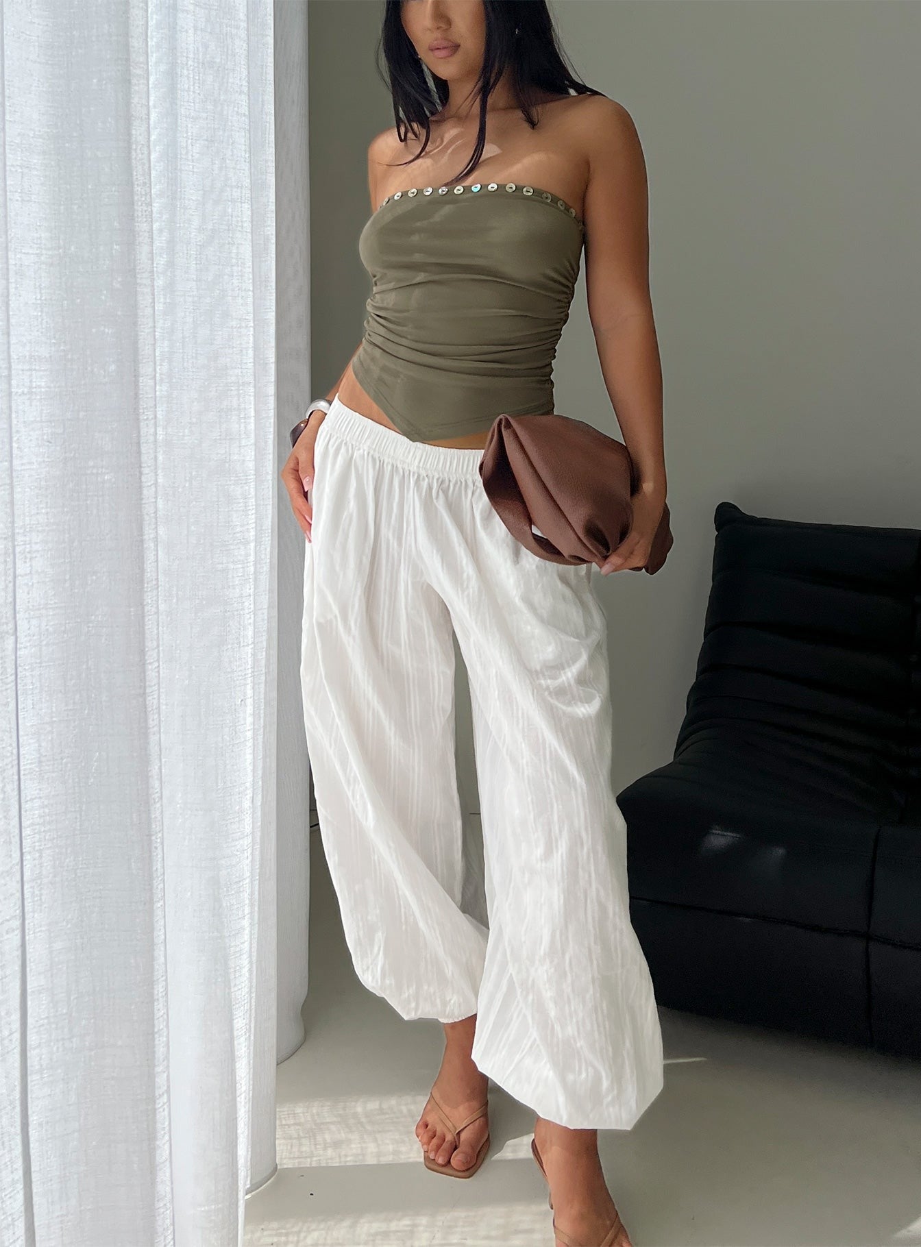 Tinkah Genie Pants Off White